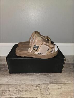 SEICHI - Sandoru Ichi Slide Sandals w/Adjustable Straps New w/Box - Mens 10